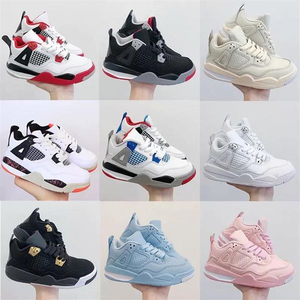 

kids athletic outdoor shoes sneakers baby 4 black cat royalty bred pure money what the toddler td 4s preschool girls boys kid babi221h