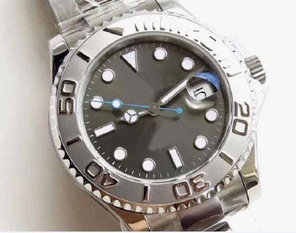 

highquality selling asian watch 2813 sport stainless steel bracelet 40mm grey dial 116622 automatic mens excellent watch watches, Slivery;brown