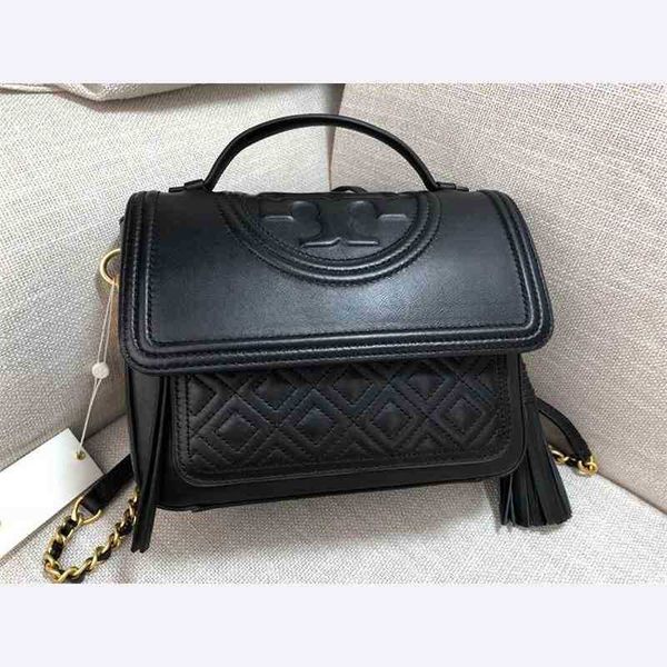 

burchs sheepskin handbags designer torys lingge classic chain bag tassel handbag fashion single medium women's shoulder crossbody