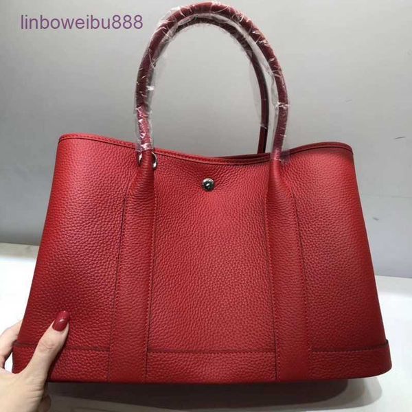

bag herme real leather h home layer litchi grain cowhide leather shoulder strap 25 30 36cm garden bag portable messenger women's