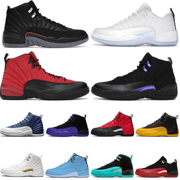 

basketball shoes jumpman 12 12s high og royalty taxi utility twist reverse flu game indigo university gold low easter men man sneakers