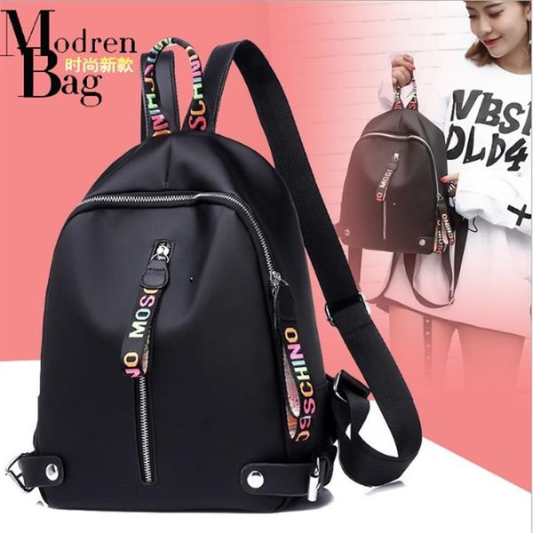 

new women lightweight comfortable fashion backpack handbag shoulder travel school oxford cloth storage bag girls school bags femal210g