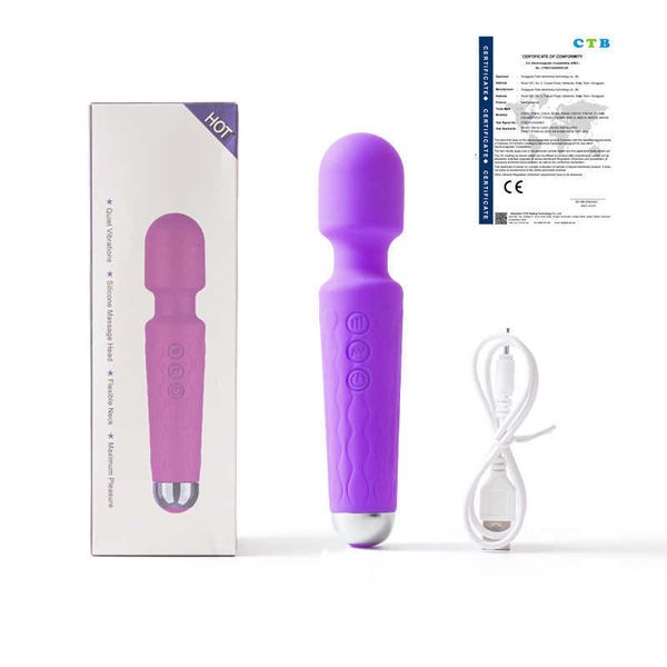 

wireless dildos av magic wand vibrators for women clitoris stimulator usb rechargeable g-spot massager goods toys
