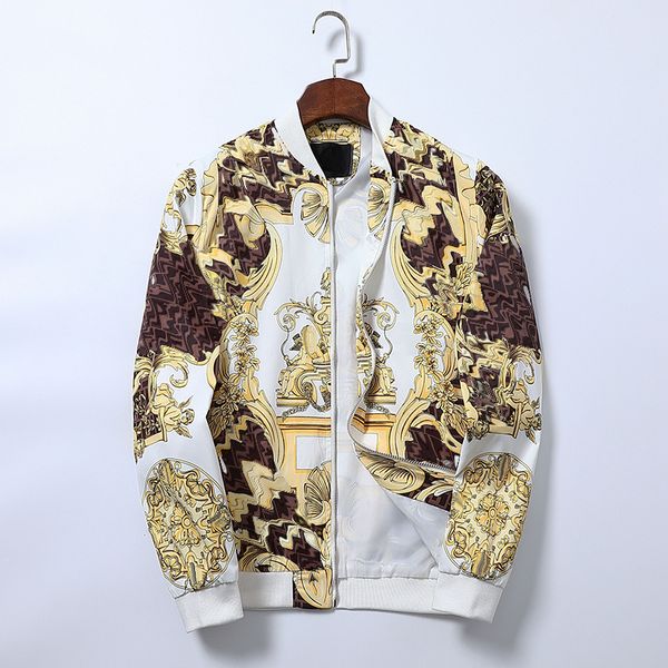 

famous men's jackets and fashion new baseball uniform bomber jacket letter print autumn coat casual european and american streetwear, Black;brown