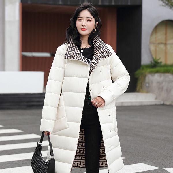 

women's hoodies down & parkas winter jacket women hooded parka padded warm woman clothes collar simple elegant coat cotton pockets girl, Black