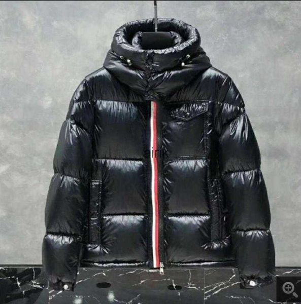

mens down jacket parkas coats winter hooded men women casual outdoor feather outwear keep warm thick double zipper removable, Black