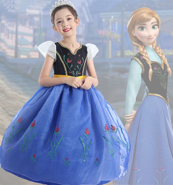 

girl's dresses the new style dress halloween costume kids clothing, Red;yellow