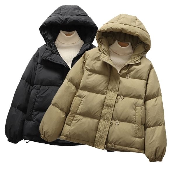 

womens vests womens winter down coat puffer jackets padded parkas for women warm loose thicken female coats ladies overcoat puffy parks 2210, Black;white