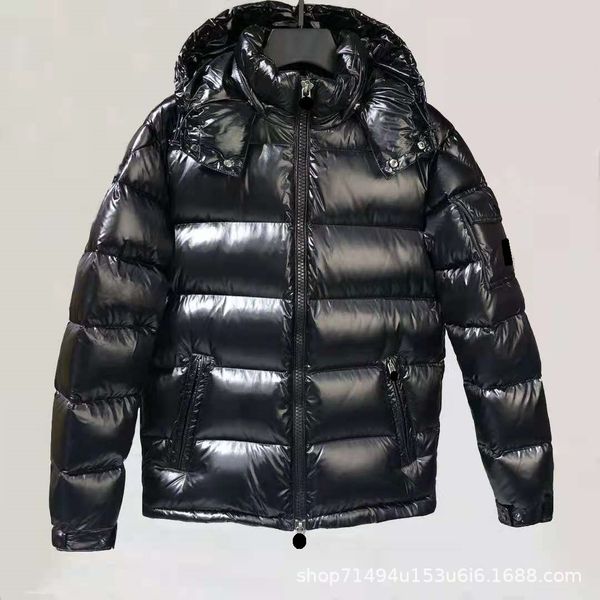 

mens jackets designer winter jacket womens parkas man coat fashion down jacket puffer leather zipper windbreakers thick warm coats outwear, Black