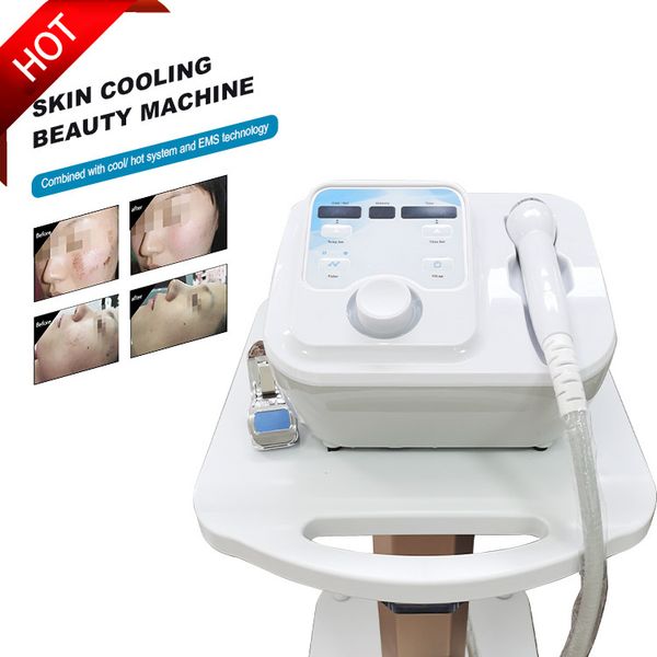

portable home beauty instrument d cool skin cooling facial mesotherapy machine with heating cooling and electroporation