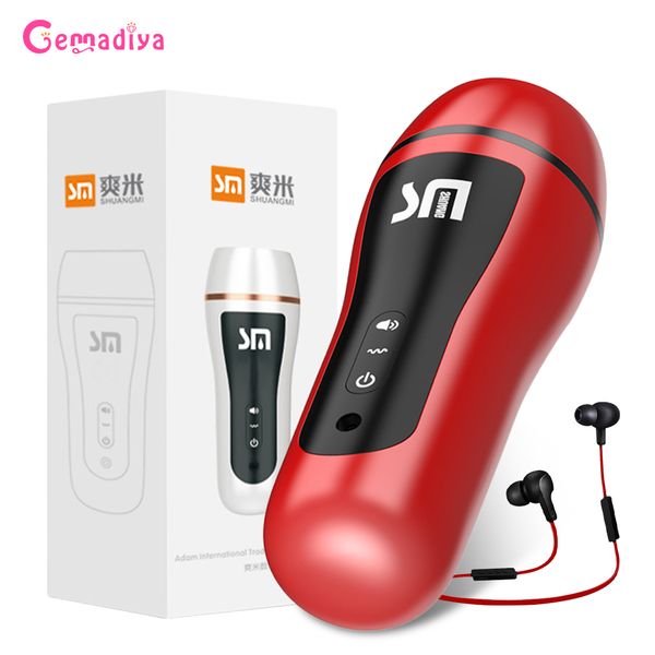 

other panties automatic vibrators for men masturbation cup clamp suck male masturbator homme toys realistic vagina pussy for men underwe, Black;white