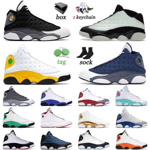 

basketball shoes 13 13s xiii jumpman black flint singles day del sol lucky green cap and gown island green hyper royal mens women