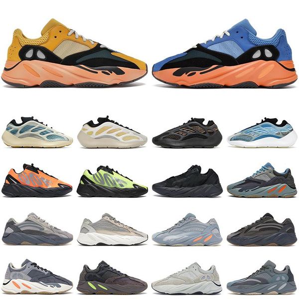 

700 men women running shoes fashion trainers bright blue cream alvah sun solid grey safflower kyanite inertia mens sports sneakers with ten, Black