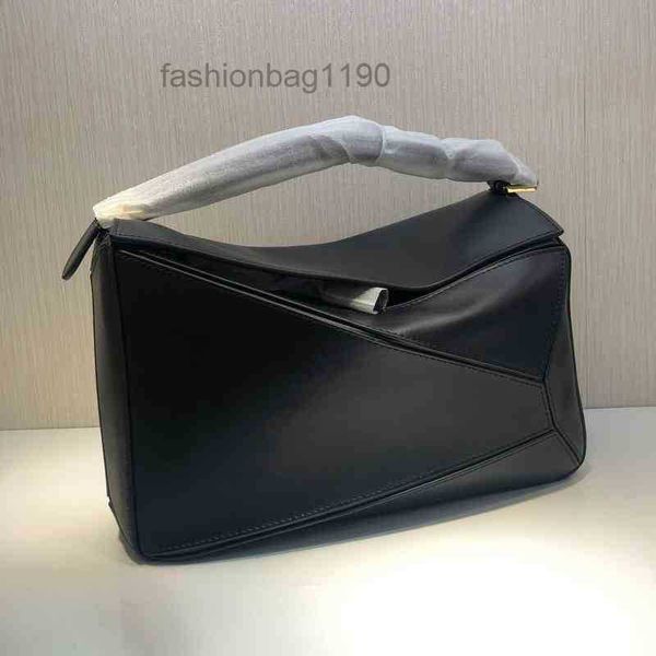 

leather fashion bags loews bag designer mini geometric portable splicing soft leather women's one slanting pil ipzx
