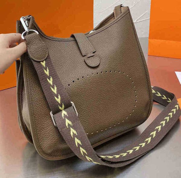 

handbags evelynes explosive fashion bags designer handbag purse herme letter shoulder crossbody genuine leather hollow out classic back pock