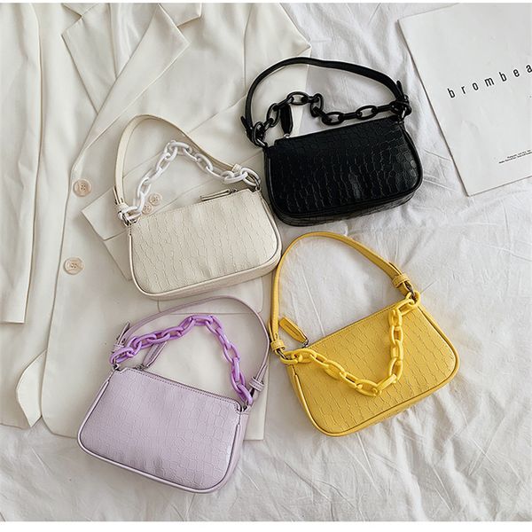 

hbp portable small bag women new casual simple shoulder oblique stone grain underarm bags tide