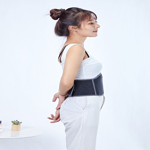 

other fashion accessories graphene intelligent heating belt double-sided version of warm and warm palace waist physiotherapy artifact, Silver
