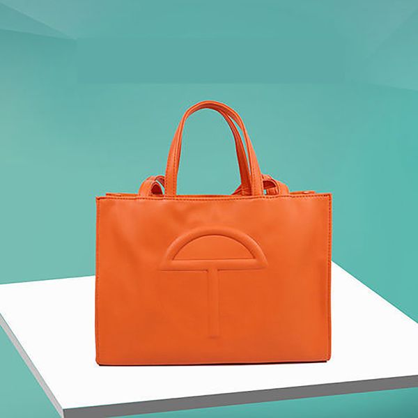 

3 sizes telfars bags shoulder handbags mini designer handbag soft leather bag