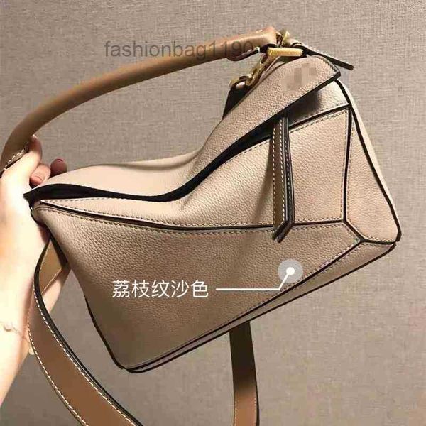 

bags loews designer fashion 2023 bag leather women's geometric mini lingge messenger hand pil 1lnn