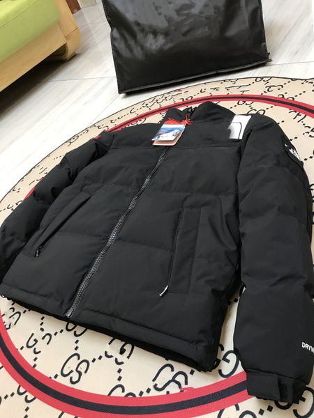 

2022 soccer cup mens parkas down jacket jackets outerwear thickness winter couple thick warm coats large size jacket multiple, Black