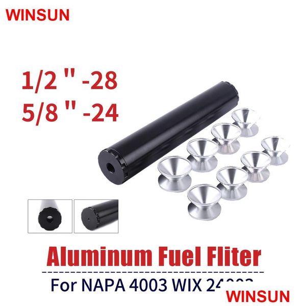 

fuel filter winsun fuel filters 6 10 inch 1/2-28 5/8-24 cap trap soent filter for napa 4003 wix 24003 mobiles cups ofi019 drop delive dhch0