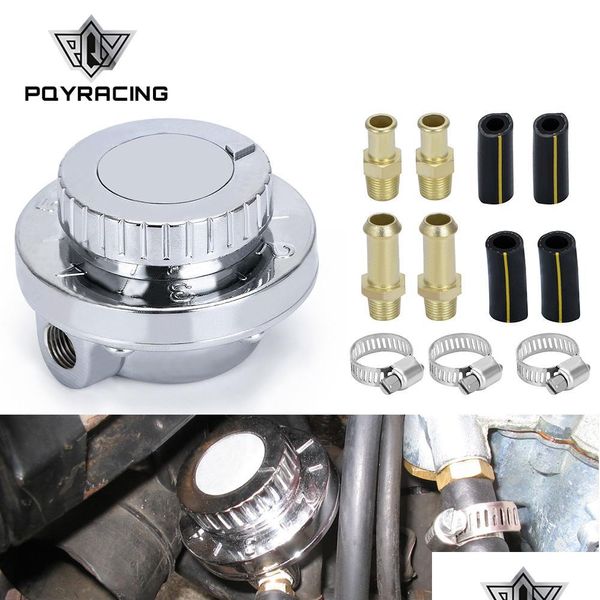 

fuel pressure regulator pqy - 1.5 5 psi manual adjustable carburettor carb fuel pump 5/16" 8mm 3/8" 10mm line pressure regator pqy