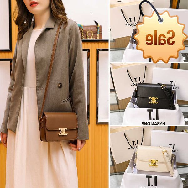 

designer bags hong kong leather women's 2022 new fashionable arc de triomphe tofu bag factory direct sale