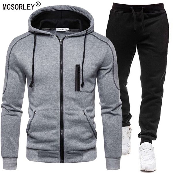 

mens tracksuits tracksuit men fashion hoodies solid suits mens sweatshirts drawstring sweatpants loose leisure sportswear sets winter 221010, Gray