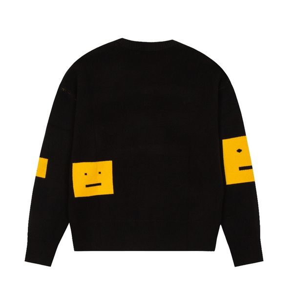 

23ss sweatshirt knit designer sweater ladies loose oversized jumper luxury casual fall/winter warm hoodie sweater cs, White;black