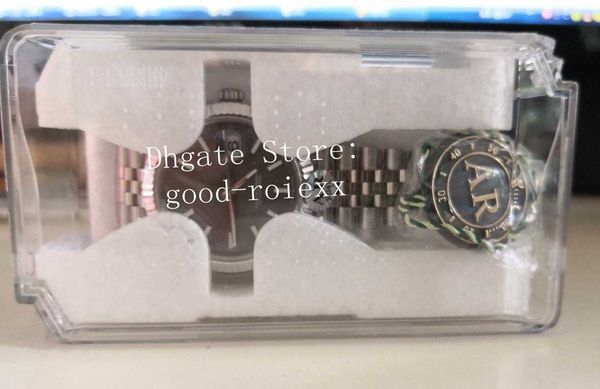 

new mens black blue gray arf v3 version watch automatic 2824 eta ar factory 904l steel watches jubilee bracelet men 126334 date wristwatches