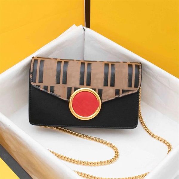 

chest pack women fannypack fashion letter waist bag hip-hop small belt shoulder bag chain crossbody bags metal flap messenger bags276p