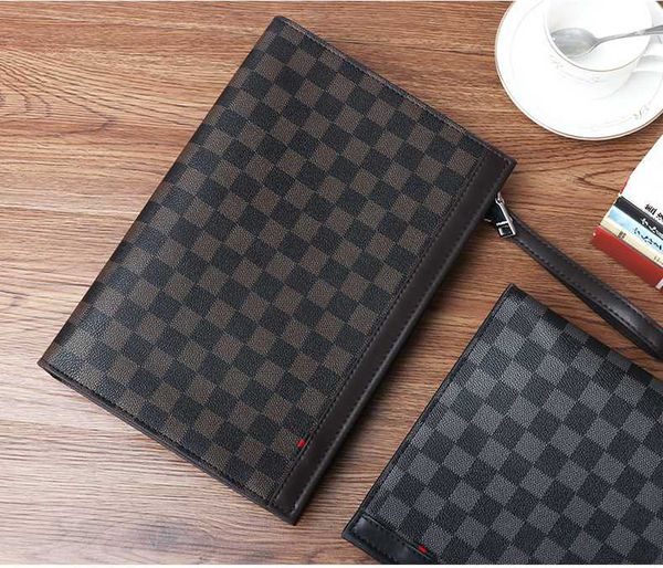 

designer cluth bag fashion casual presbyopic man hand bag lady alar purse women clutch bags handbags leather wallets