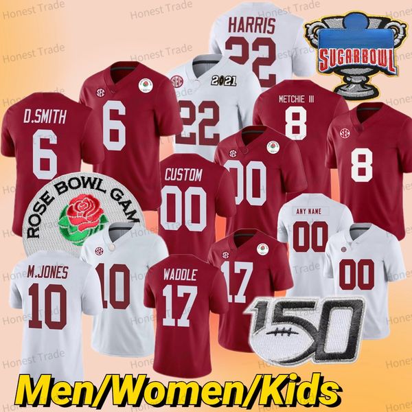 

american college football wear custom alabama crimson college football jersey 1 mckinstry 2 henry brian robinson jr.4 jerry jeudy john metch, Black