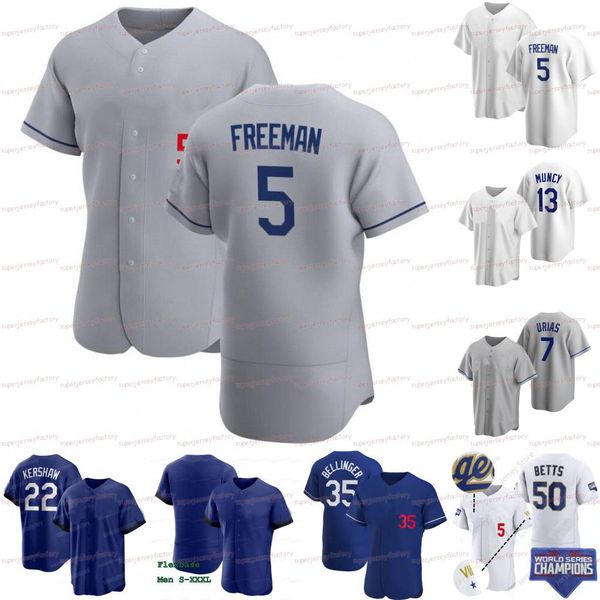 

ell #5 freddie an jersey cody bellinger gavin lux mookie betts trea turner justin turner max muncy chris taylor julio urias aj poll, Blue;black
