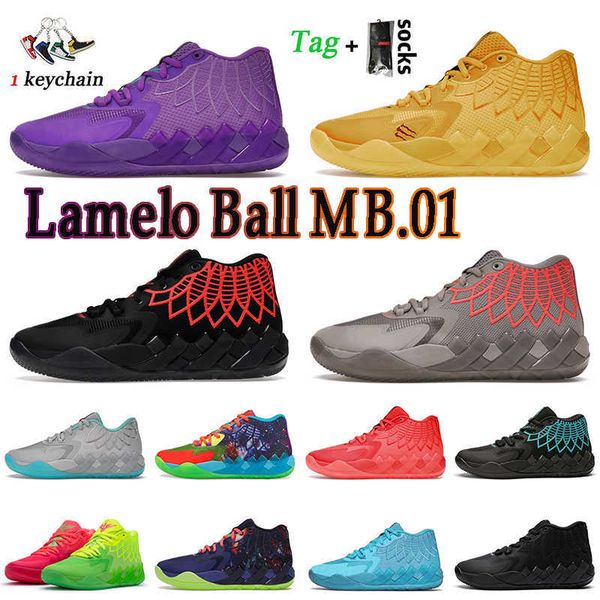 

basketball shoes trainers men sneakers black red blast lamelo ball mb.01 mens 2022 1of1 sneaekers queen buzz city not from here rock ridge