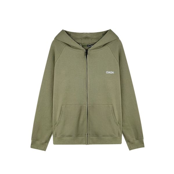 

2022 latest men's sweater hoodie back silicone letter loose fit ready to wear perfect wiring and perfect fashion brand, Black