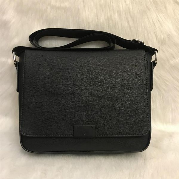 

2021 designer cross body men pu leather handbag black briefcase brown lapshoulder bag messenger bag 28cm300o