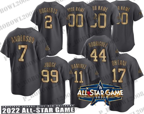 

college baseball wears 2023 all-star gray baseball jersey aaron judge giancarlo stanton gerrit cole xander bogaerts rafael devers andrew ben, Black