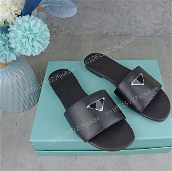 

christmas clearance sale paris womens slippers scuffs shoes summer beach slides girls slipper shoe ladies flip flops loafers flats triangle, Black