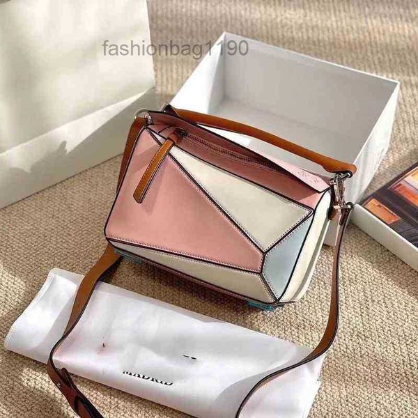 

bags designer bag women loews 2022 handbag color geometric large capacity single messenger multi purpose puzzles 380qphz