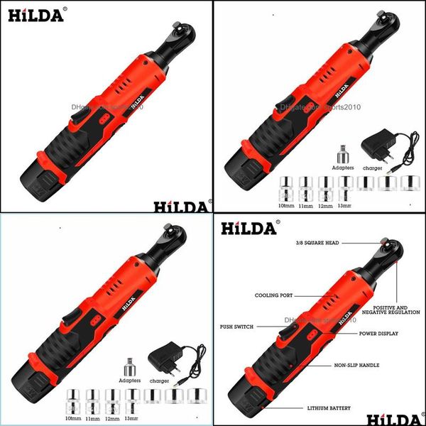 

power tools hilda 12v electric wrench kit cordless ratchet rechargeable scaffolding torque with sockets tools power drop delivery 202 dham9