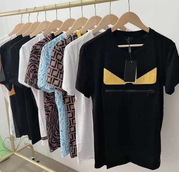 

2022 mens designers t shirt womens tshirt with letters print casual short sleeves summer mans crew neck shirts men loose tees asian size, White;black