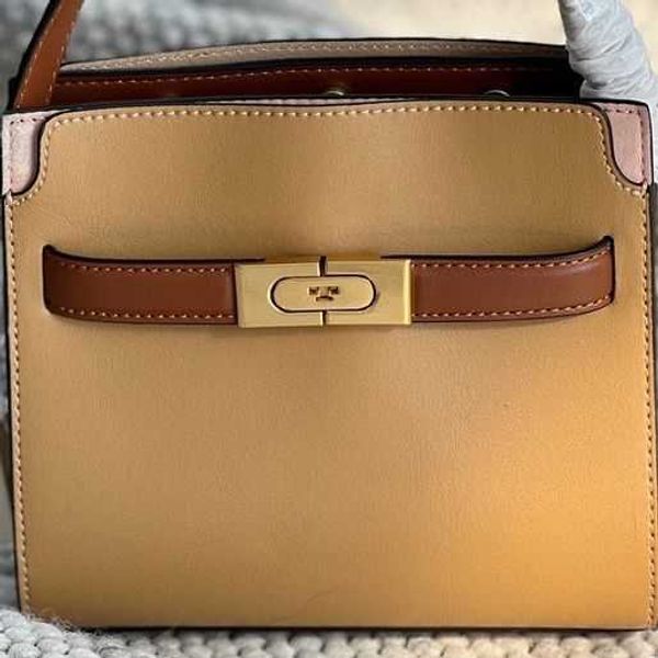 

designer bags torys bag burchs woman's handbag leather tb women's bag versatile casual fashion small square cowhide shoulder cross