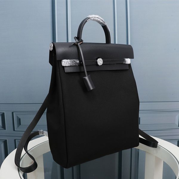 

9a mirror quality heightens herbag backpack bag handbag luxury designer shoulder purse cowhide genuine leather canvas large tote shoppping m