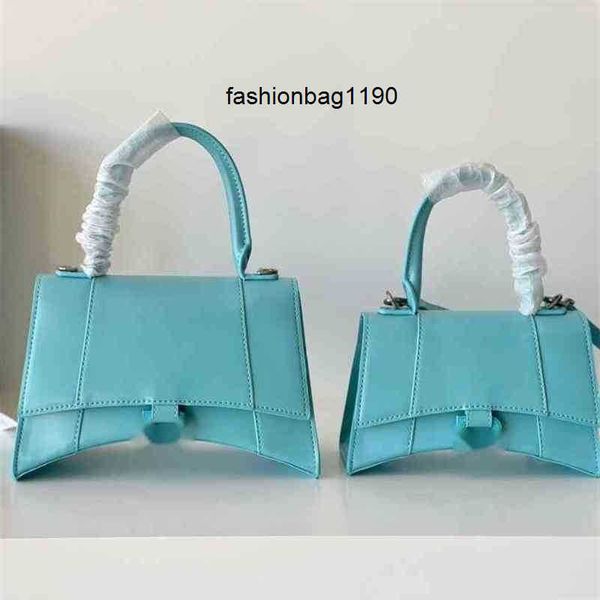 

women designer balencaigass bags 2022 hourglass bag crocodile pattern niche net red messenger wallet tote shoulder