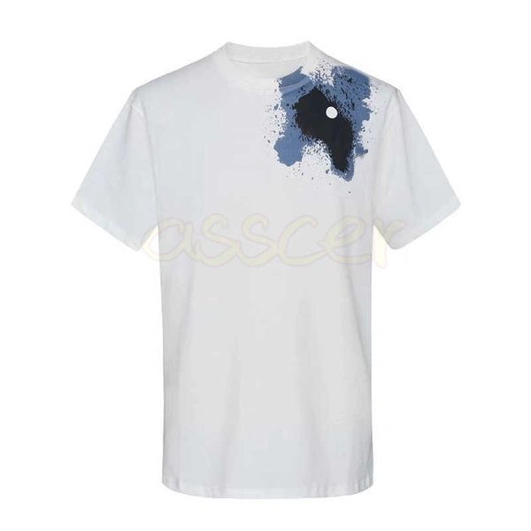 

mens fashion starry sky inkjet print tee summer round neck t shirts womens high qualiy white short sleeve asian size s-xl, White;black