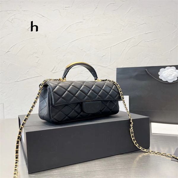 

fashion classic flap cf bag mini vintage square panda bags black matelasse chain cross body shoulder quilted calfskin leather with double bo