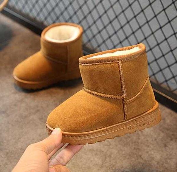 

boots fashion children casual shoes baby boys girls snow kids running brand sport white child shelle sneakers l221011, Black;grey