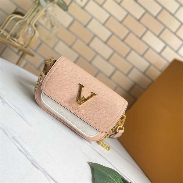 

autumn and winter tofu bag messenger female 2022 new high-grade single shoulder armpit chain wide shoulder belt