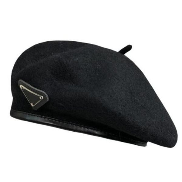 

womens designer berets letter luxury tie-dye cashmere hat beret cap lady outdoor travel warm winter windproof caps, Blue;gray